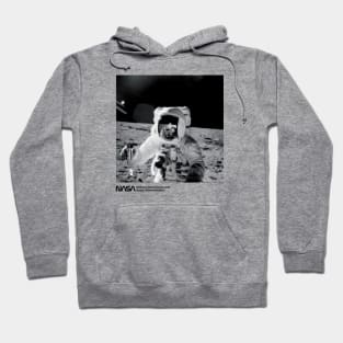 Nasa Photography - Cosmonaut On The Moon Hoodie